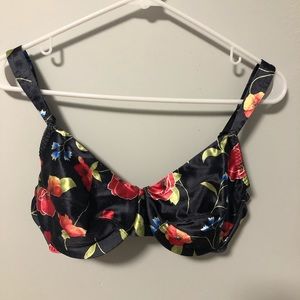 High Waisted Rose Lingerie Set